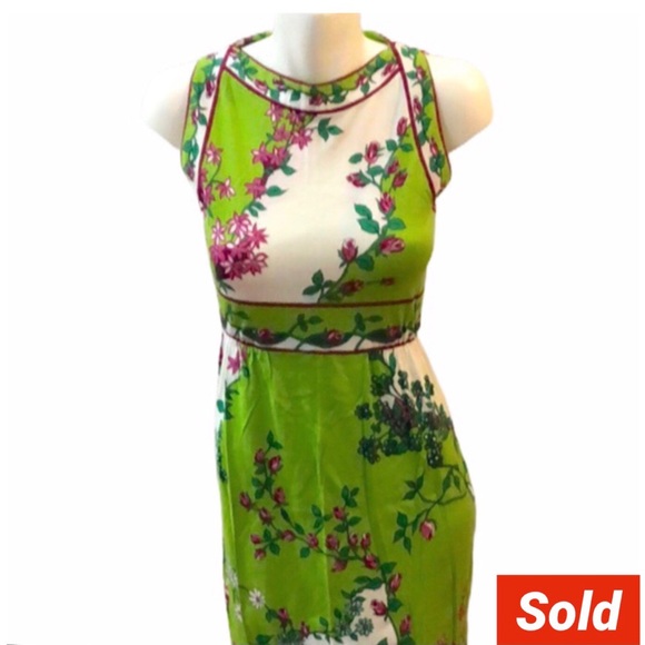 Paganne Dresses & Skirts - SOLD 70s Paganne Glen Beck Floral Maxi …